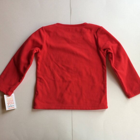 New Shark Christmas Pajamas 4T Set Fleece Shirt Pants PJs Animal Holiday - Picture 4 of 6